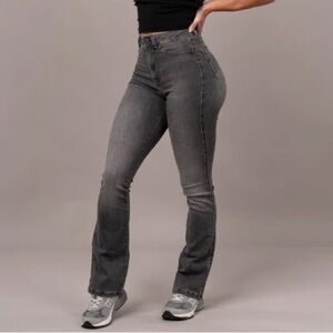 FITJEANS Women's Gray Flare Jeans size XS